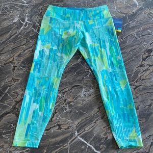Brooks Ghost Crop Capri Leggings Mirage Kasbah M